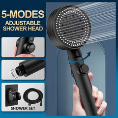 Adjustable Pressurized Shower Head